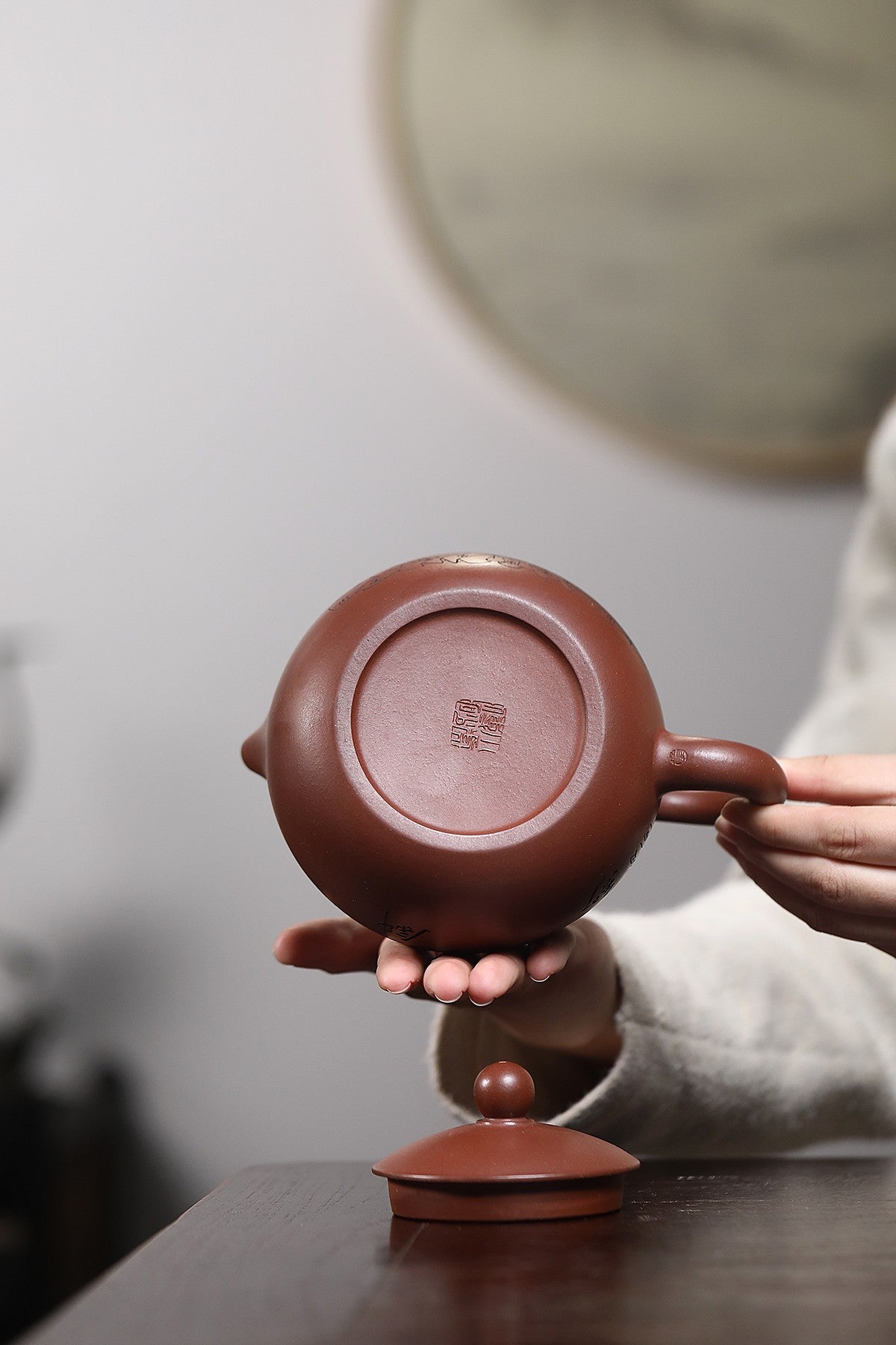 研高经典之作【西施】极品底槽清720cc韩小虎 研究员级高级工艺美术师