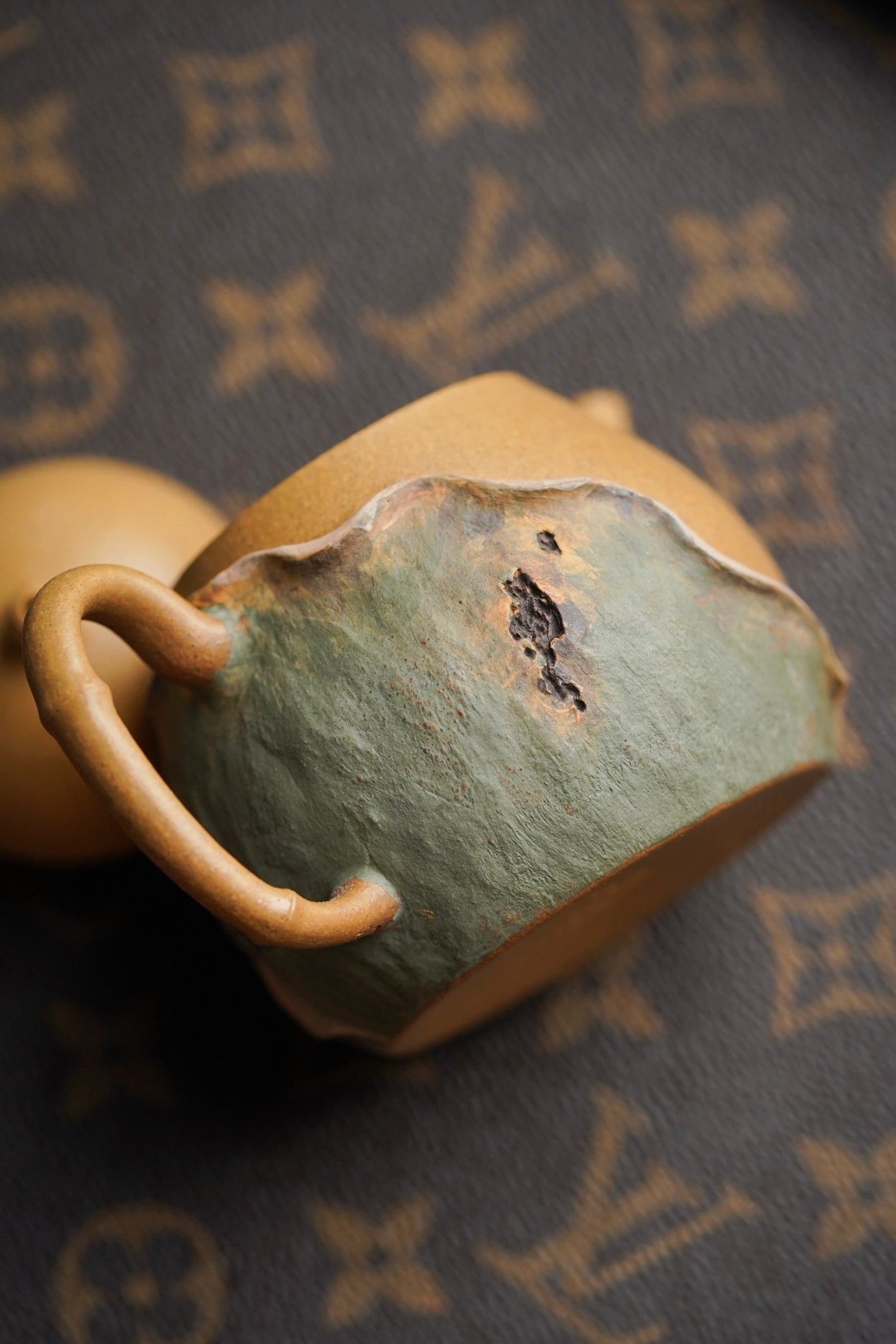 湘妃竹·全手工/容量150cc/极品黄金段