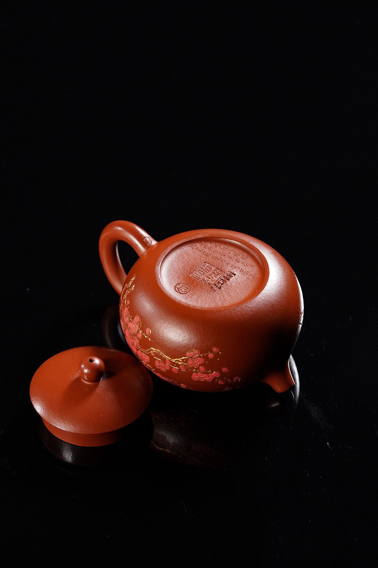 收藏重器 研高佳作 戴静波 西施 极品龙山朱砂 220cc