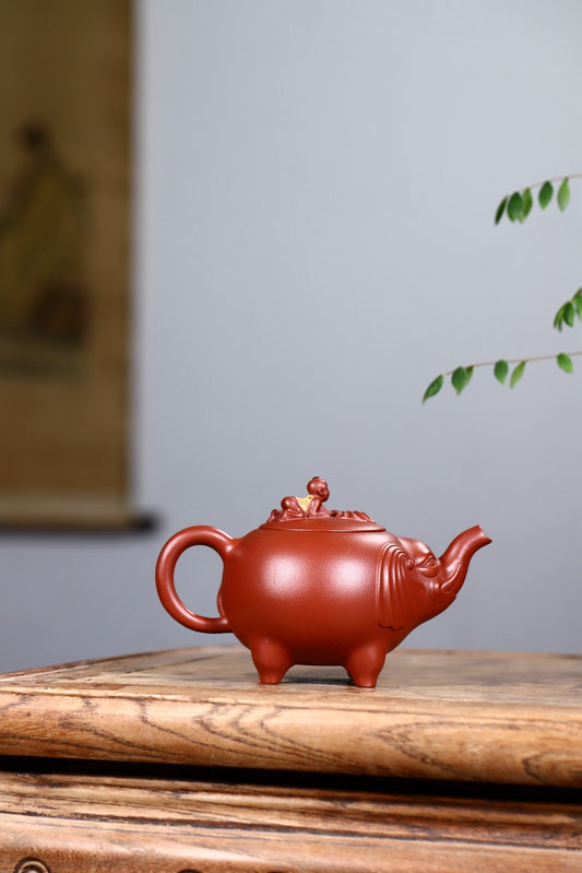 实力派国工新品【喜象】独家上新 340cc 清水泥制作