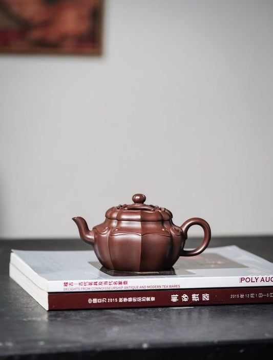 菱玉·230cc·镂空设计 一厂老紫泥