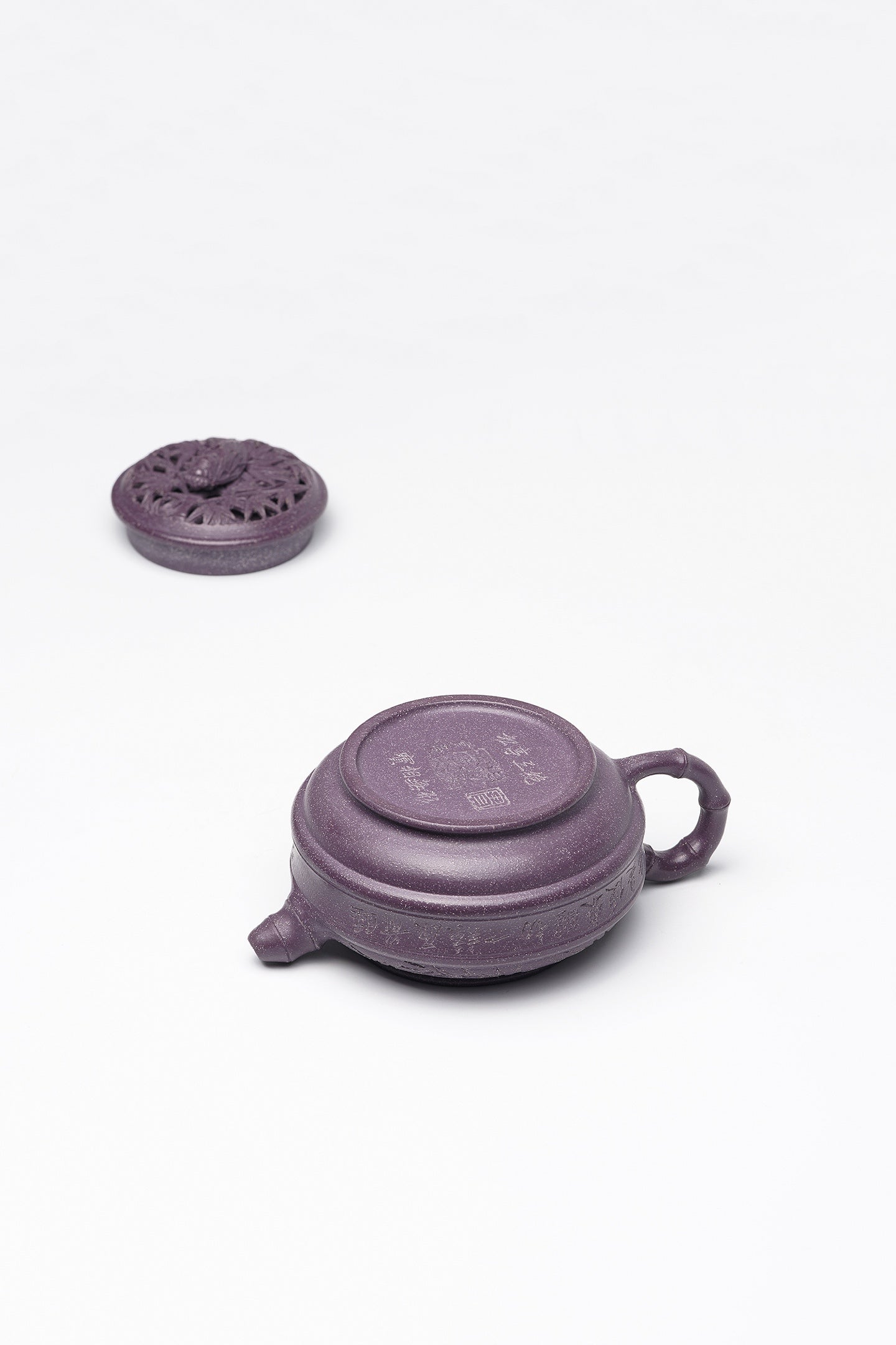 🔥🔥知足常乐 作 者周龙华 泥料 紫罗兰 容量 200cc