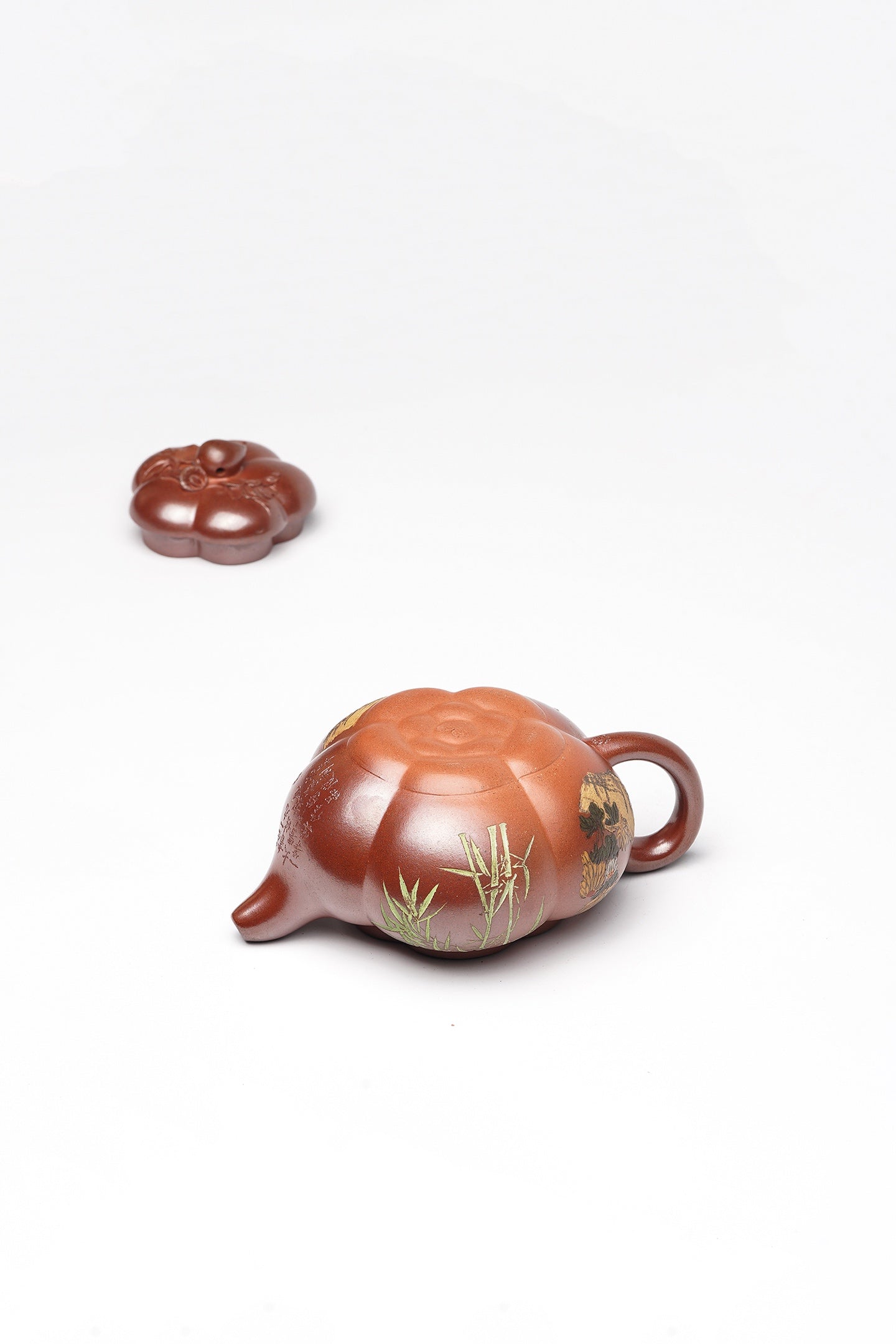 戴静波 【壶名】上合桃 【泥料】极品红砂段 【容量】220cc