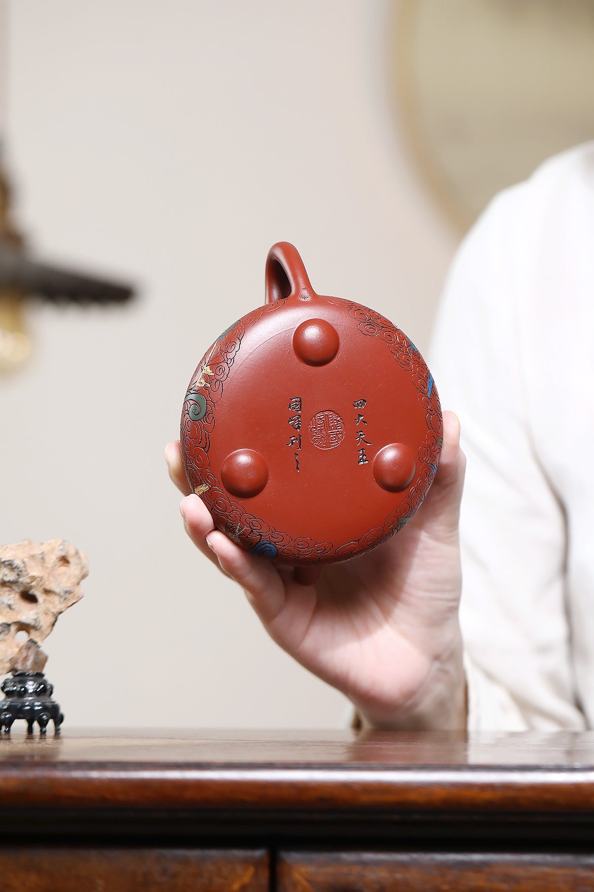 东盟紫砂行业领军人物新作【四大天王石瓢】