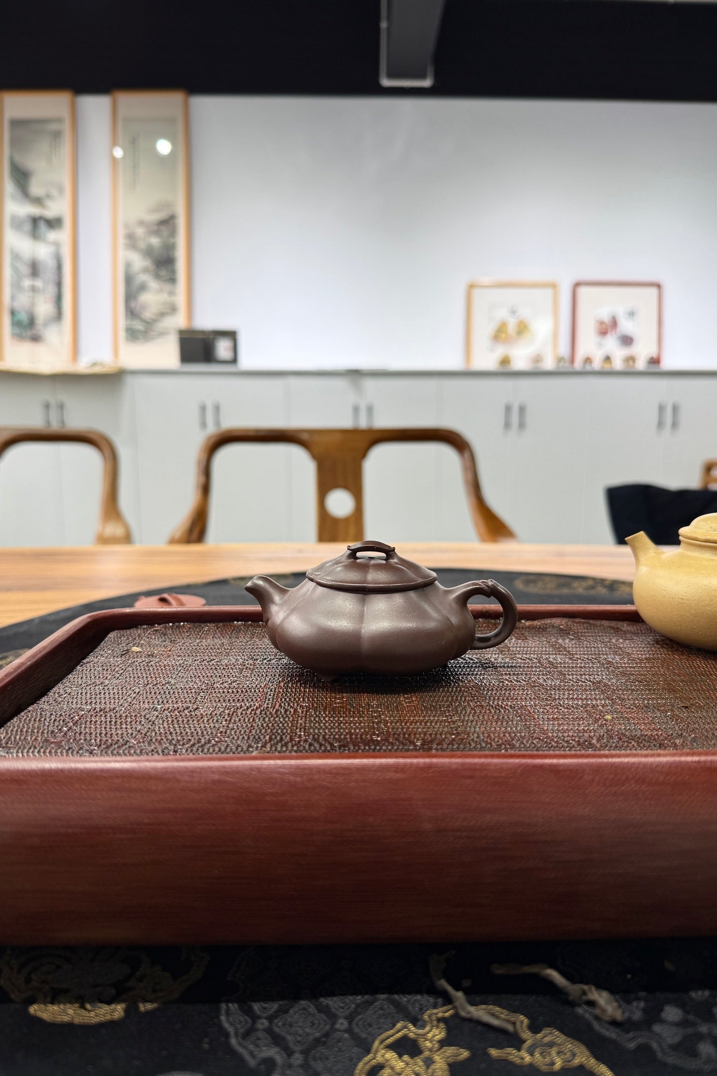 筋纹·简瓢·筋纹精品·95cc 极品老紫泥料 慕古润泽慕古经典 线条挺立