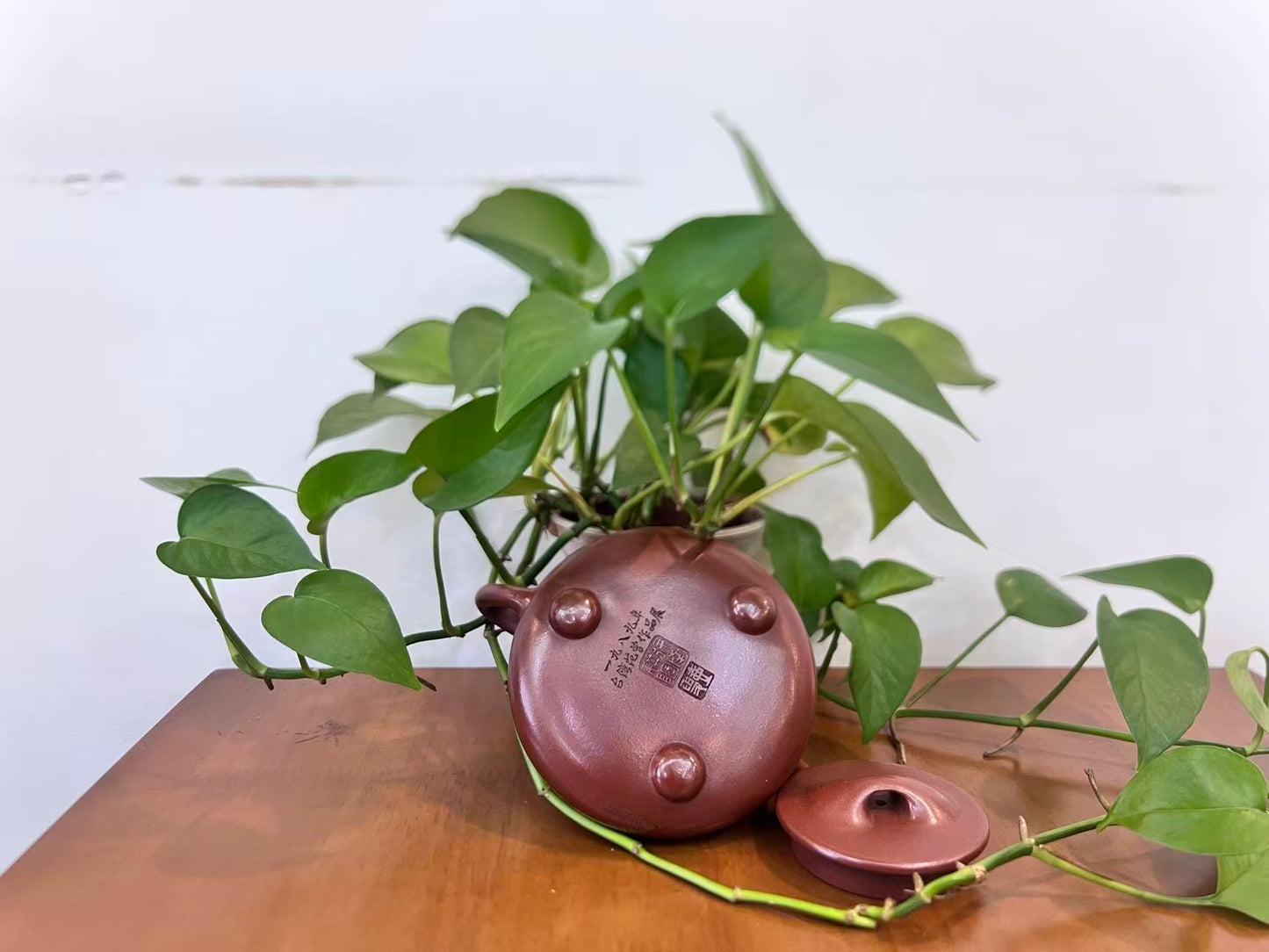 省大师之作 【景舟石瓢】徐南--江苏省陶瓷艺术大师 原矿紫朱泥(老师家藏料 好泡养)500cc