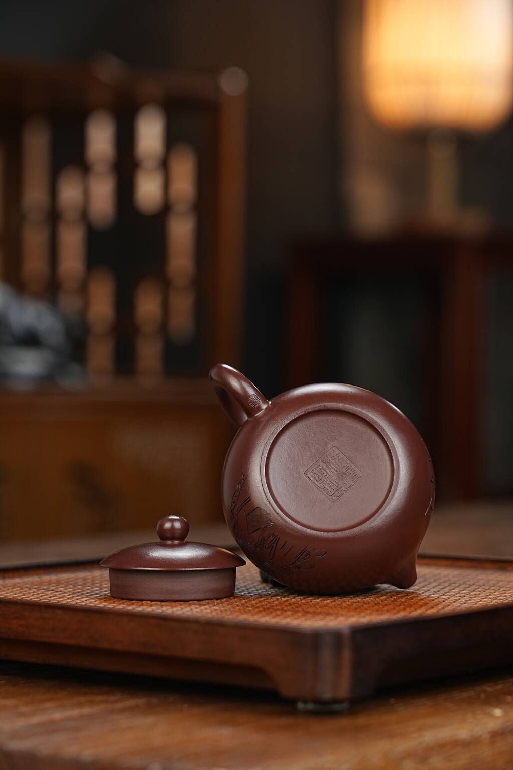 范锡军(国家高级工艺美术师) 泥料 原矿紫朱泥(家藏老料) 容量150cc