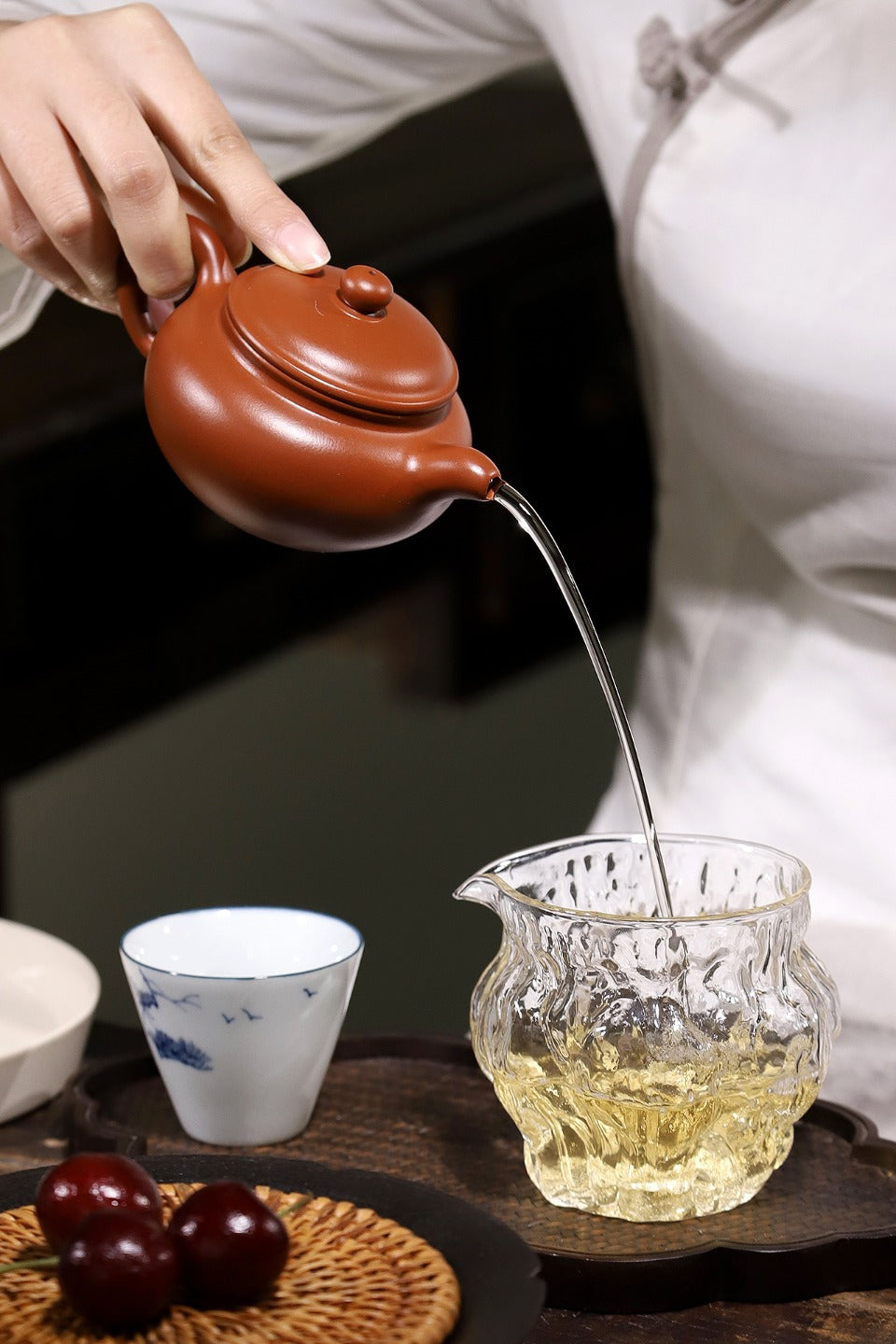 全手工仿古 原矿朱泥 制壶 欧侠(国家级工艺美术员)200cc 孔数14孔 仿古为百年经典款