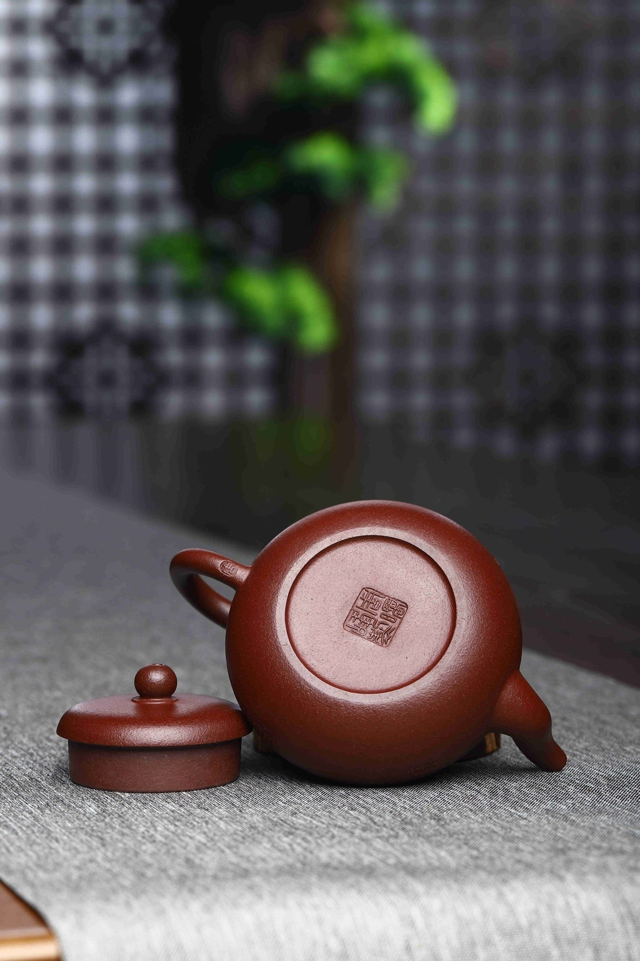 【君德】 泥料 家藏稀有石红料250cc 作者 周曙峰 国家级工艺美术师