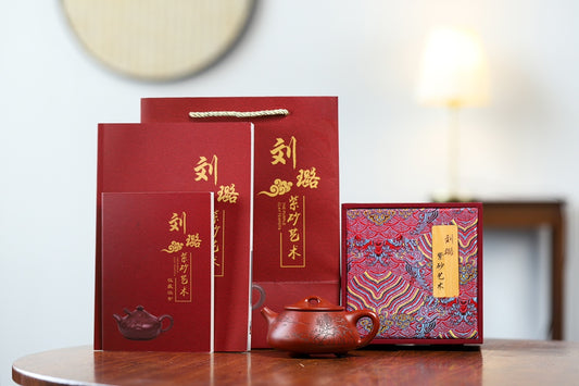 双工精品、支持视频认证 《景舟石瓢》 原矿朱泥240cc 作者刘璐 国家级工艺美术师