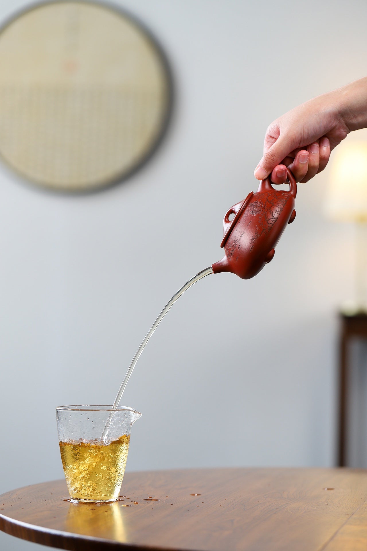 双工精品、支持视频认证 《景舟石瓢》 原矿朱泥240cc 作者刘璐 国家级工艺美术师