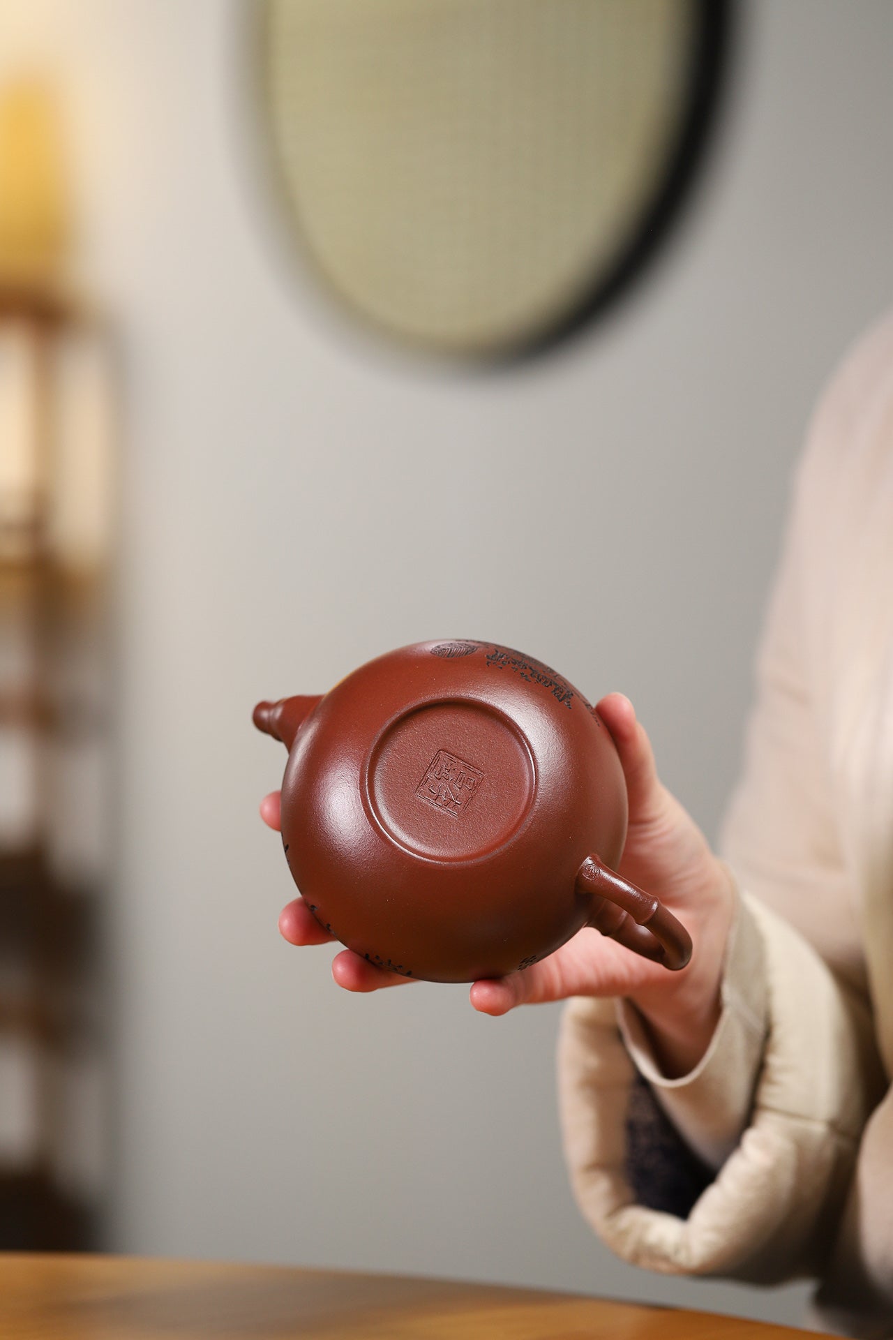 收藏重器:松风竹炉 原矿底槽清 400cc 李昌鸿师承中国工艺美术大师——顾景舟