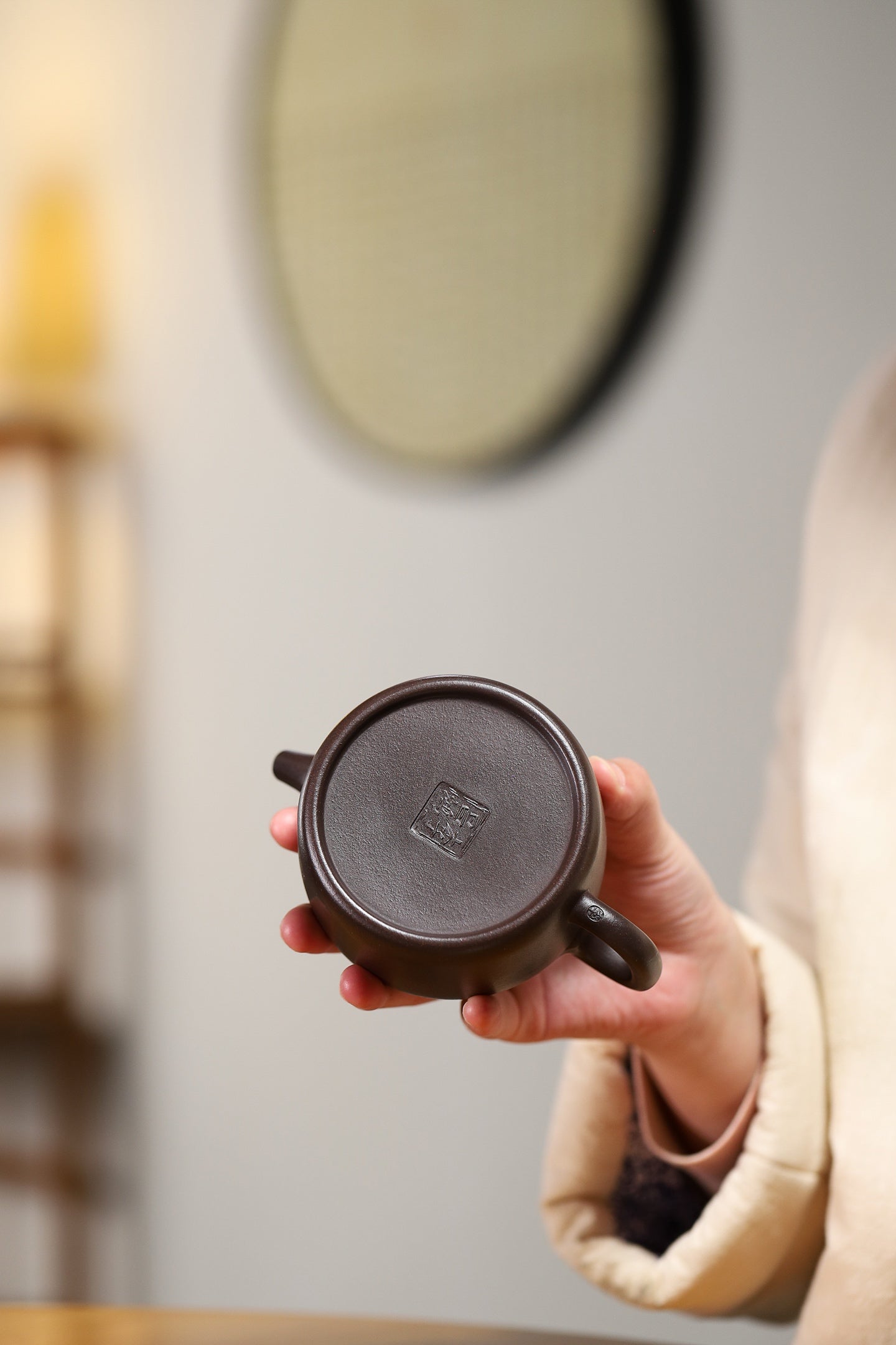 收藏重器:德钟 原矿紫泥 240cc 李昌鸿师承中国工艺美术大师——顾景舟