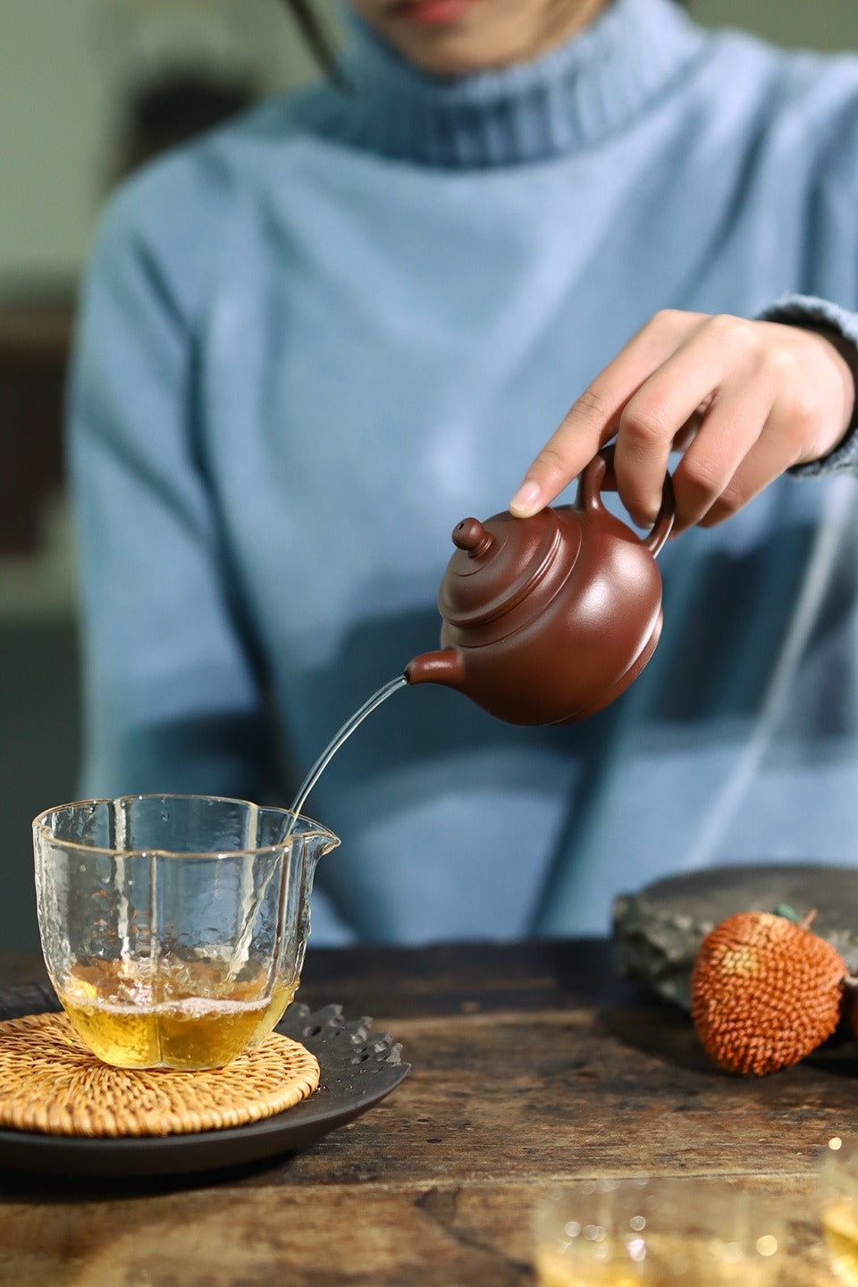 【大德】 制壶:范俊华(国家级工艺美术师) 泥料:原矿紫泥 容量:150cc