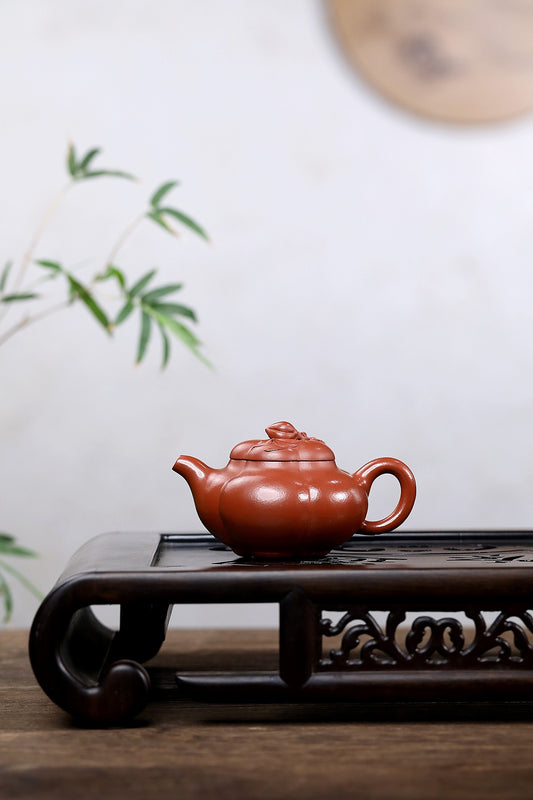 【上合桃】 原矿家藏朱泥 180cc 杨志琴 国家级工艺美术师