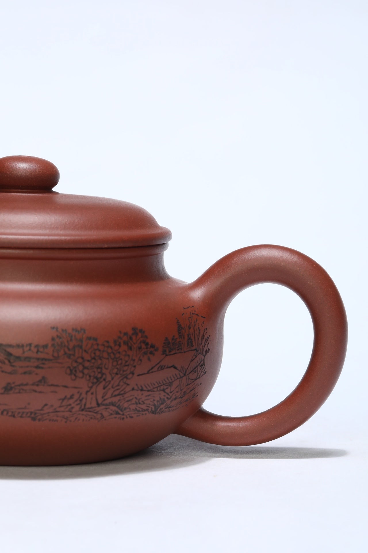 国大师顾绍培·董健创作精品《大仿古壶》收藏级作品 家藏极品老紫泥·550cc 大品