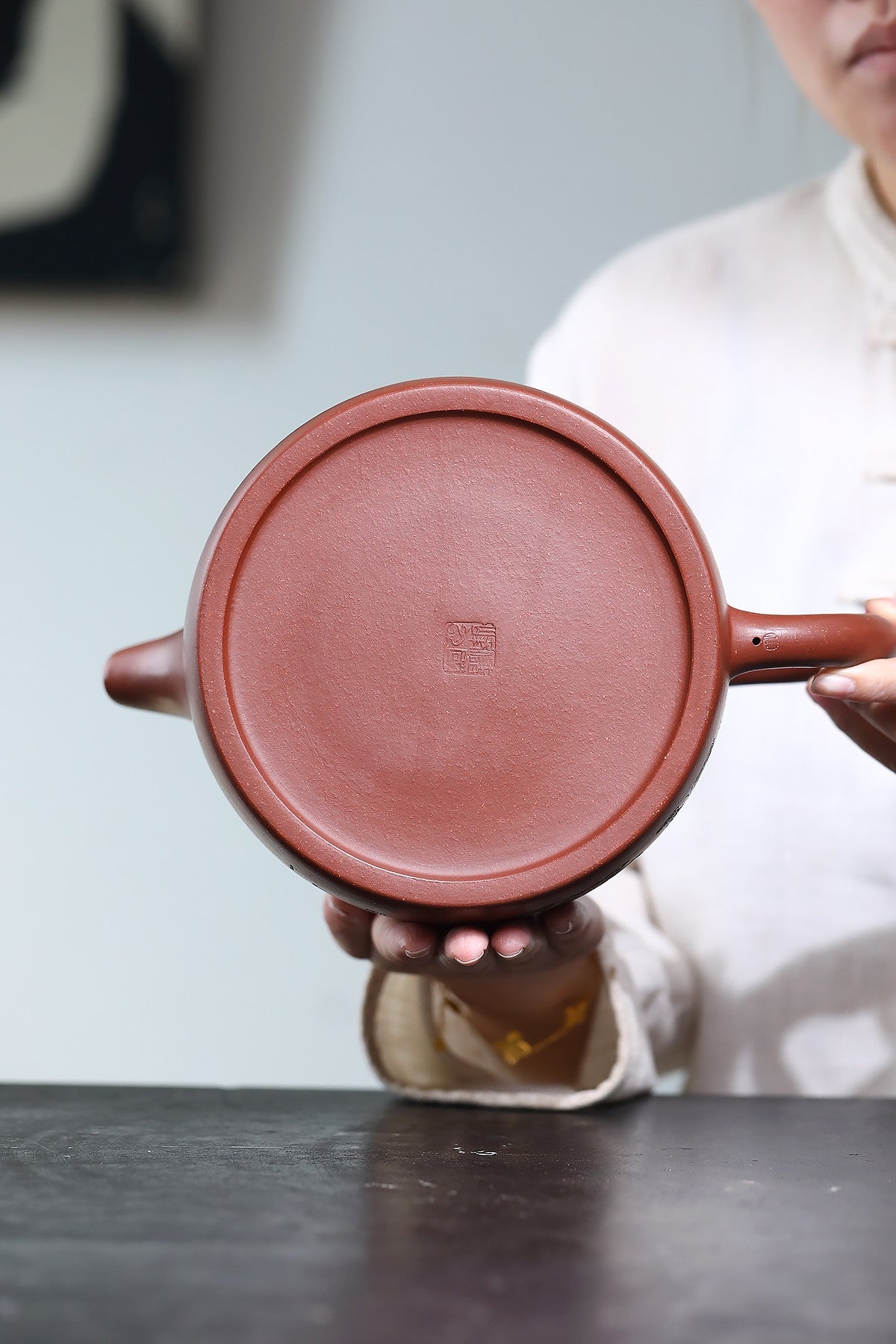 东盟紫砂行业领军人物新作【大五路财神】陶刻圣手—国礼艺术家(高级)(储国峰)