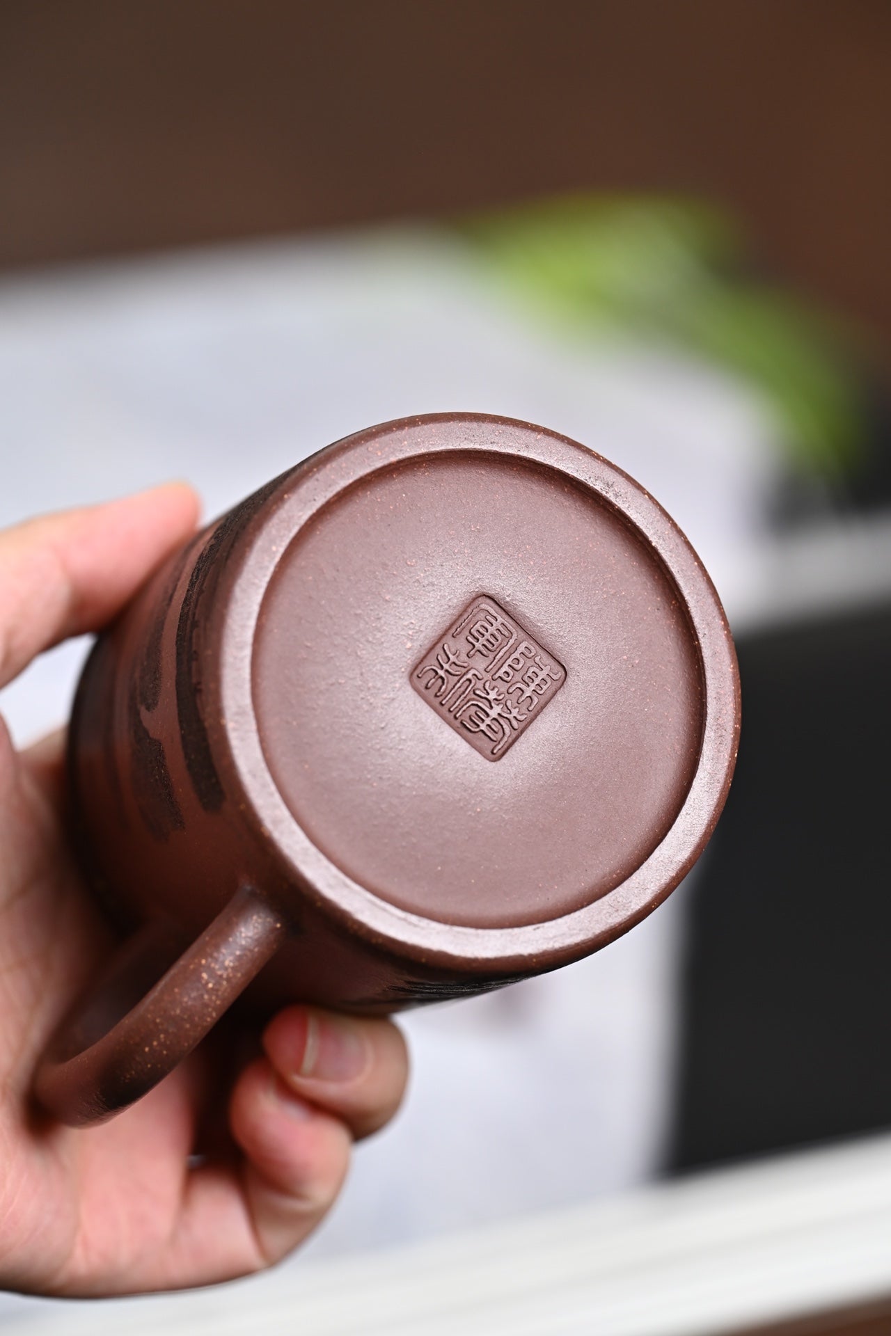 新品· 盖杯·紫玉金砂·容量200cc·陈华军(国家级工艺美术师)