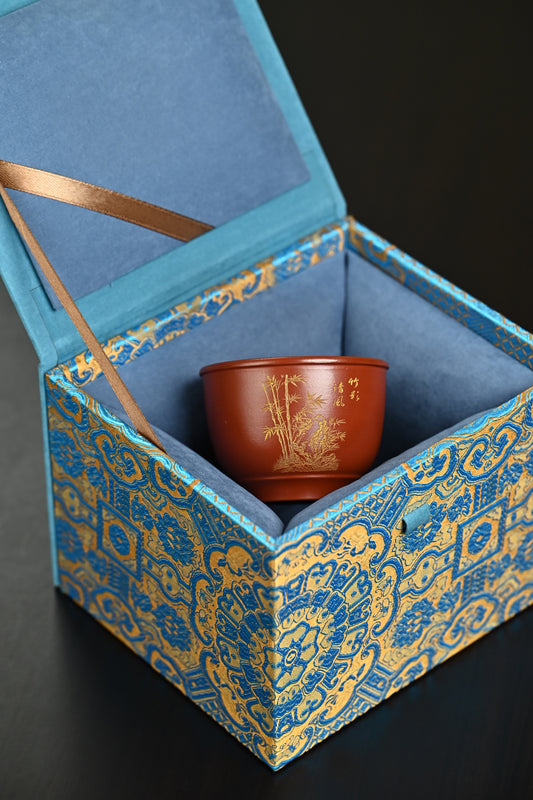 新品· 『主人杯』 极品皱皮朱泥·容量150cc(🈵️)