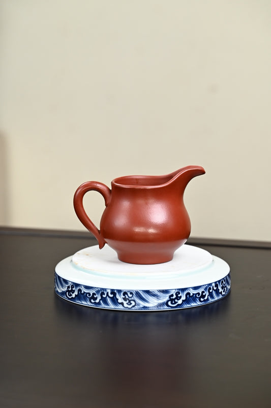 新品· 『公道杯』 皱皮朱泥·容量250cc(🈵️)