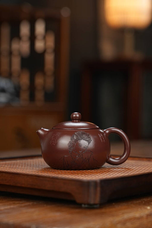 范锡军(国家高级工艺美术师)字(茶墨全) 原矿紫朱泥(家藏老料) 150cc