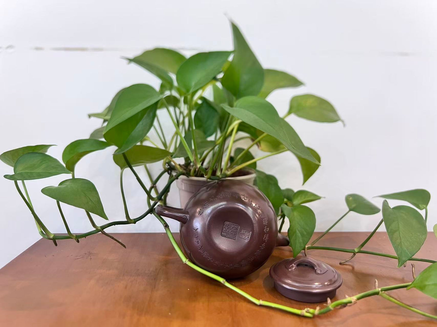 省大师之作【仿古如意】徐南--江苏省陶瓷艺术大师 文革紫泥(老师家藏料 好泡养)320cc