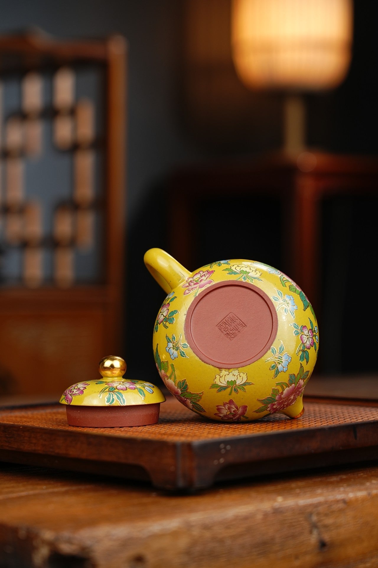 新品【文旦】 泥料:景舟红泥(极其罕见,价比黄金,因泥料有限,仅做一把180cc