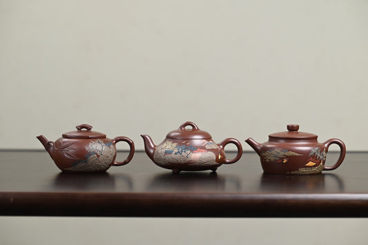 高工 一厂老紫泥·内推·韩惠琴(国家级高级工艺美术师)·系列