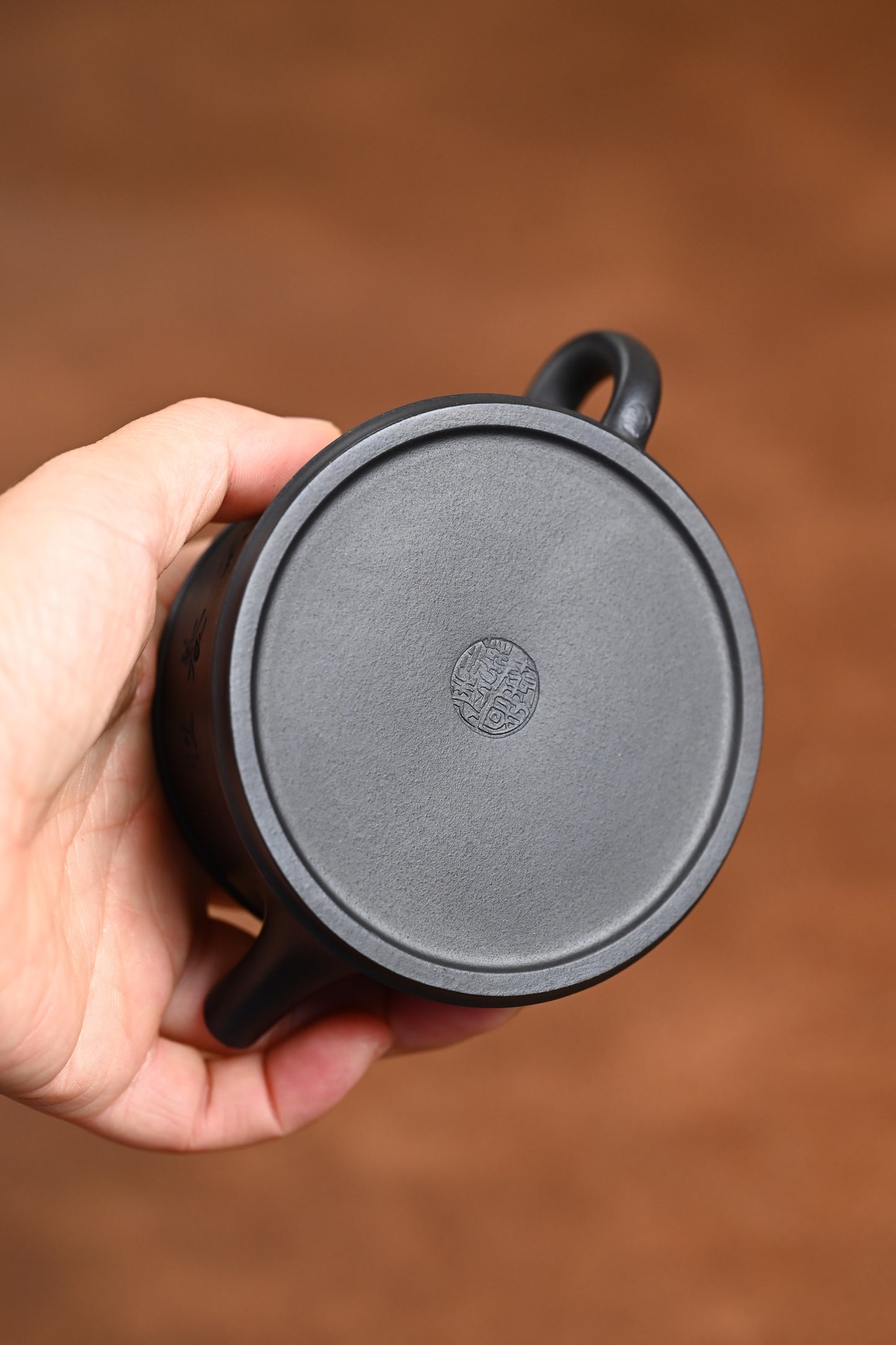 『云柱』 石黄·容量150cc·7孔出水·内推·秦国萍(国家级高级工艺美术师)