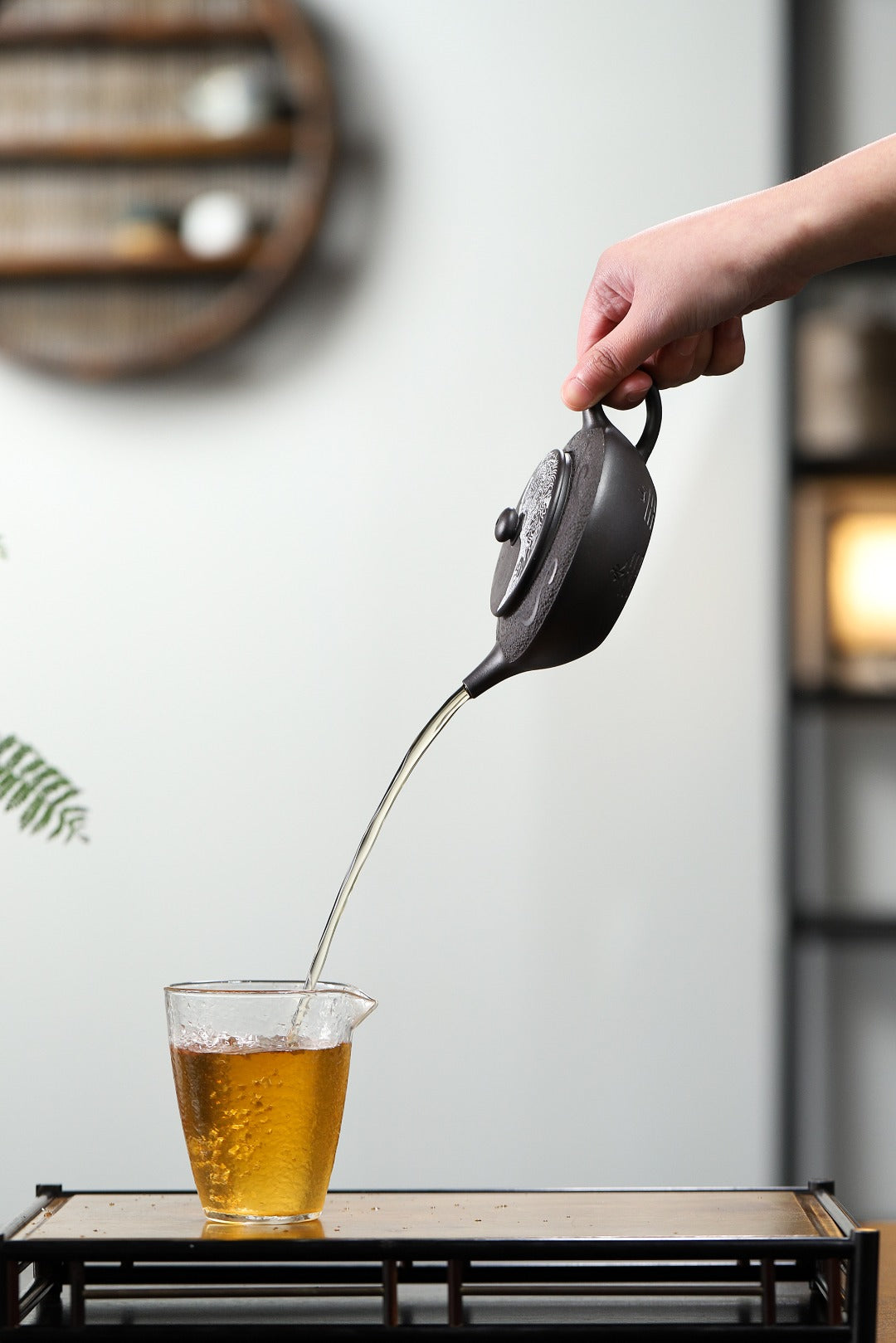 【扁晨】证书持壶照配套齐全 吉春萍(国家级高级工艺美术师) 原矿高黑料 240cc