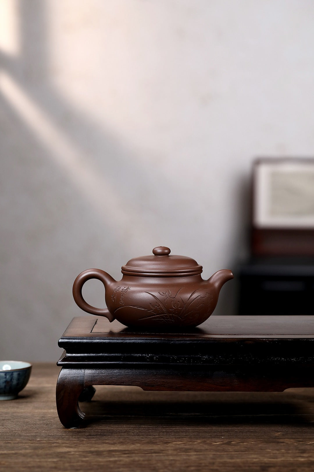 佳作鉴藏·仿古 老紫泥.约350cc 制壶 诸葛永南 民国十大陶刻家诸葛勋之子