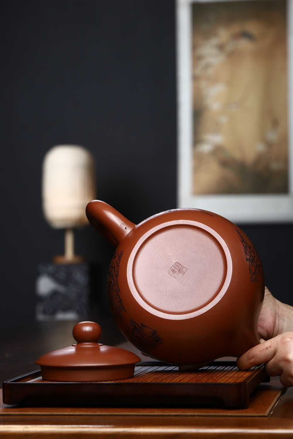 超大容量1800CC:【大西施】 作者:钱云娇(国家级工艺美术师) 原矿深井底槽清