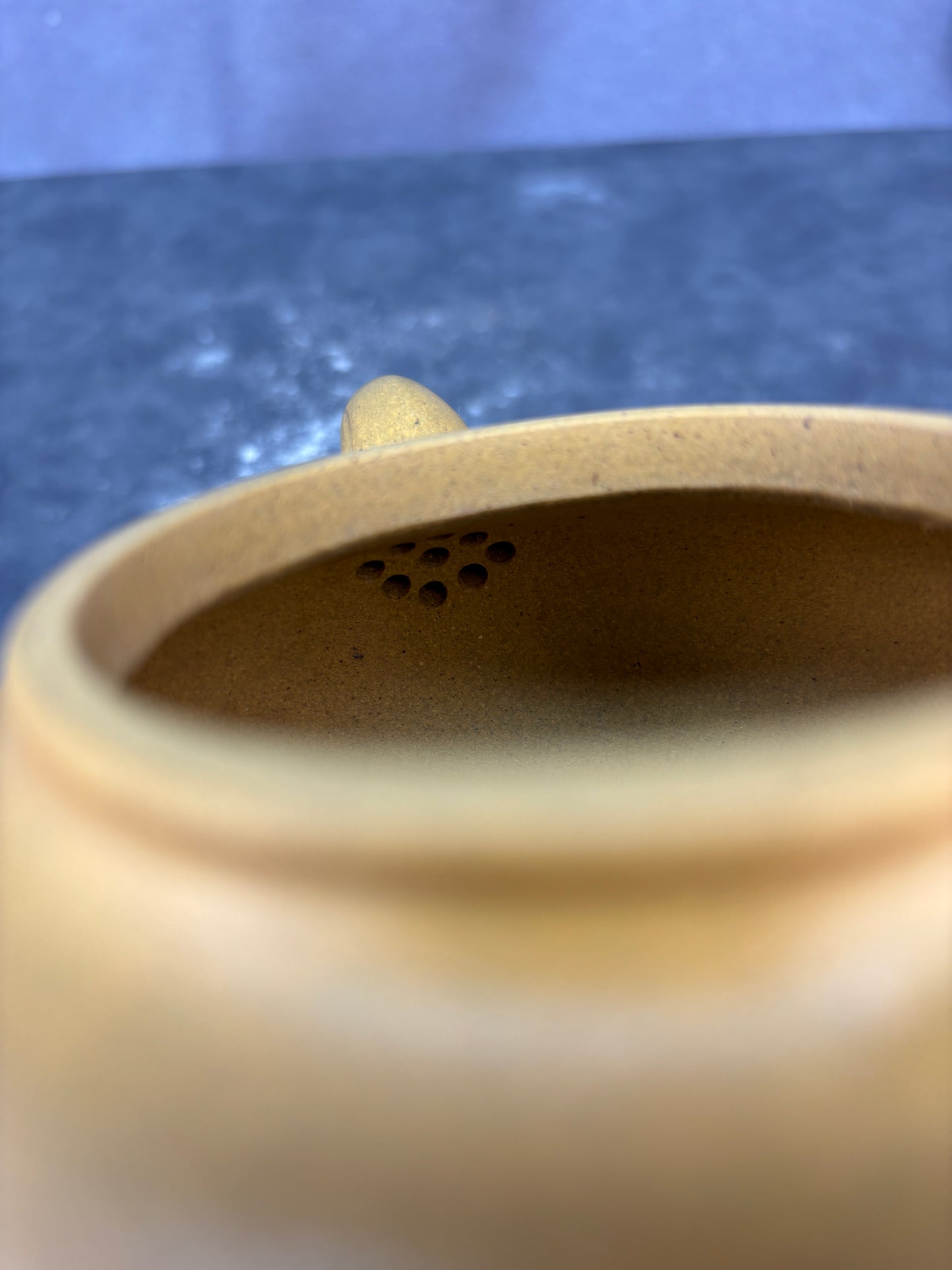 程辉大师佳作福利·紫砂界的功勋级重器《仿古如意》原矿国标黄金段 350cc