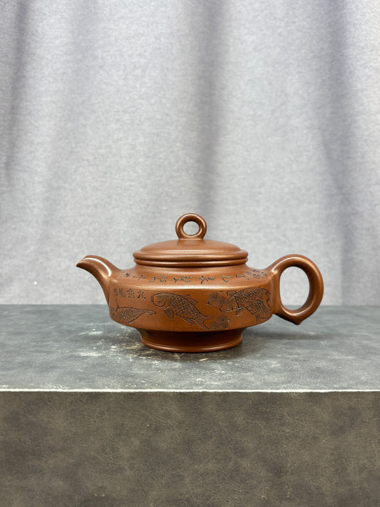 程辉大师佳作福利·紫砂界的功勋级重器《之石套组》原矿极品底槽清 360cc