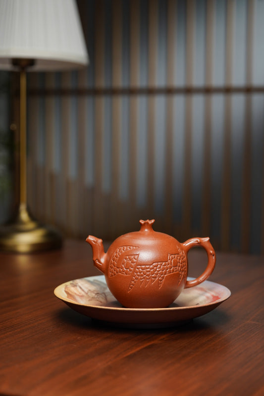 国大师佼佼者·邱玉林原创本工《命运共同体》原矿极品降坡泥·360cc