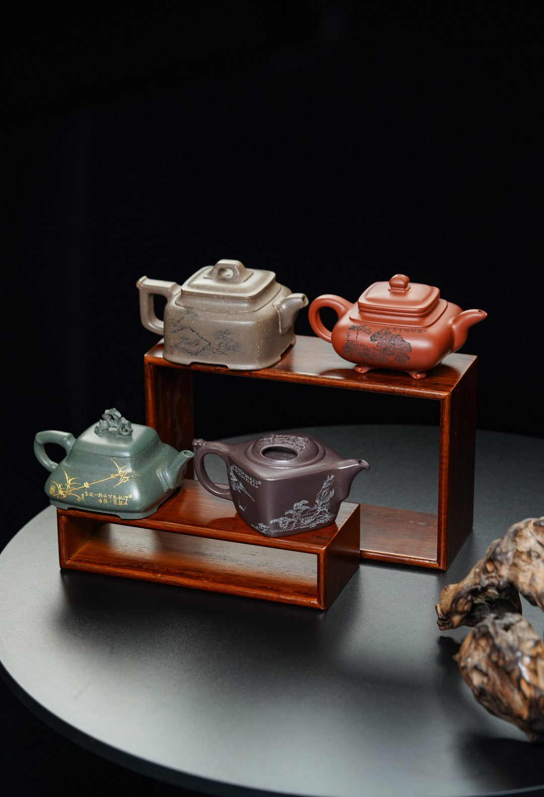 四季平安套组 储立之--江苏省工艺美术大师 荣获“中国陶瓷艺术终身成就奖”