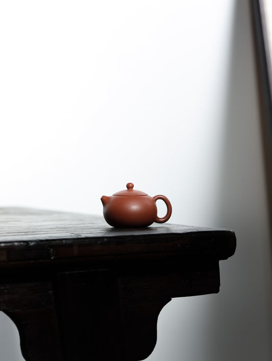 西施【优质老朱泥·传统手制·半手工小精品·经典传统器·100cc·9孔·民间实力派作品】