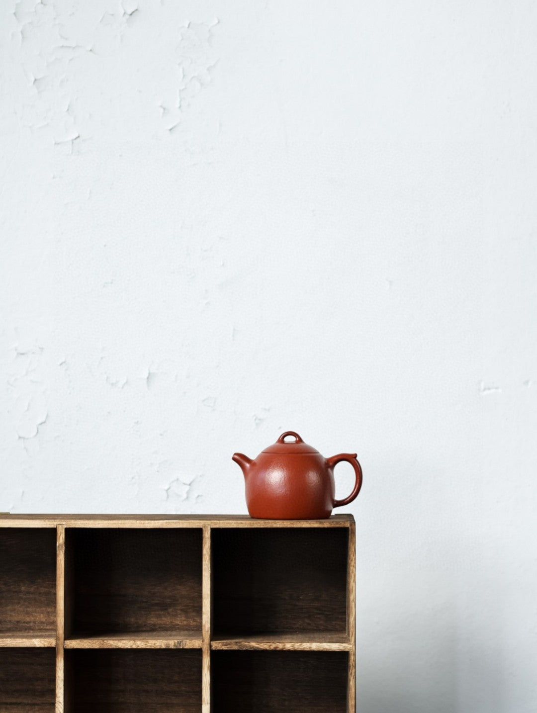 秦权【极品粗砂朱泥·传统手制·全手工·经典传统器·200cc·9孔·实力派何俊杰作品】