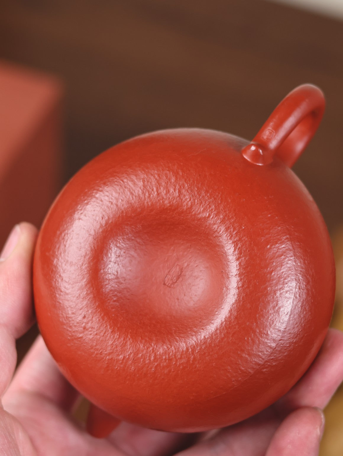 仿古【全手工·手制·210cc·粗砂朱泥 民间实力派】颗粒感饱满·水色润泽