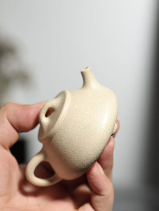 文瓢 | 【优质白段·传统手制·半手工·容量100cc·9孔出水·民间实力派作品】