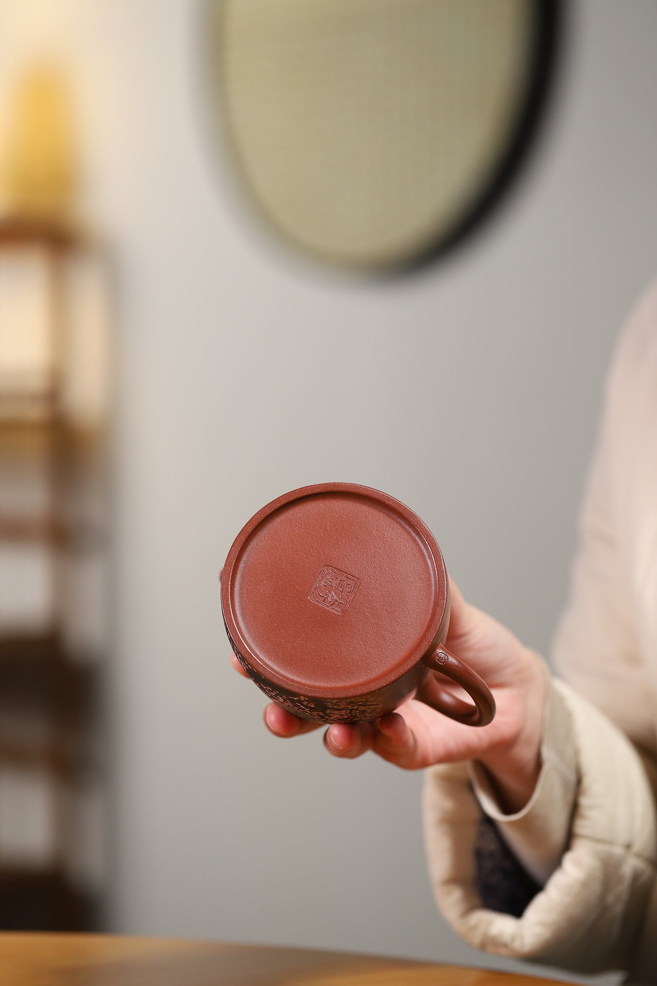 收藏重器;明式秦权 原矿陈腐底槽清 370cc 李昌鸿 师承中国工艺美术大师——顾景舟