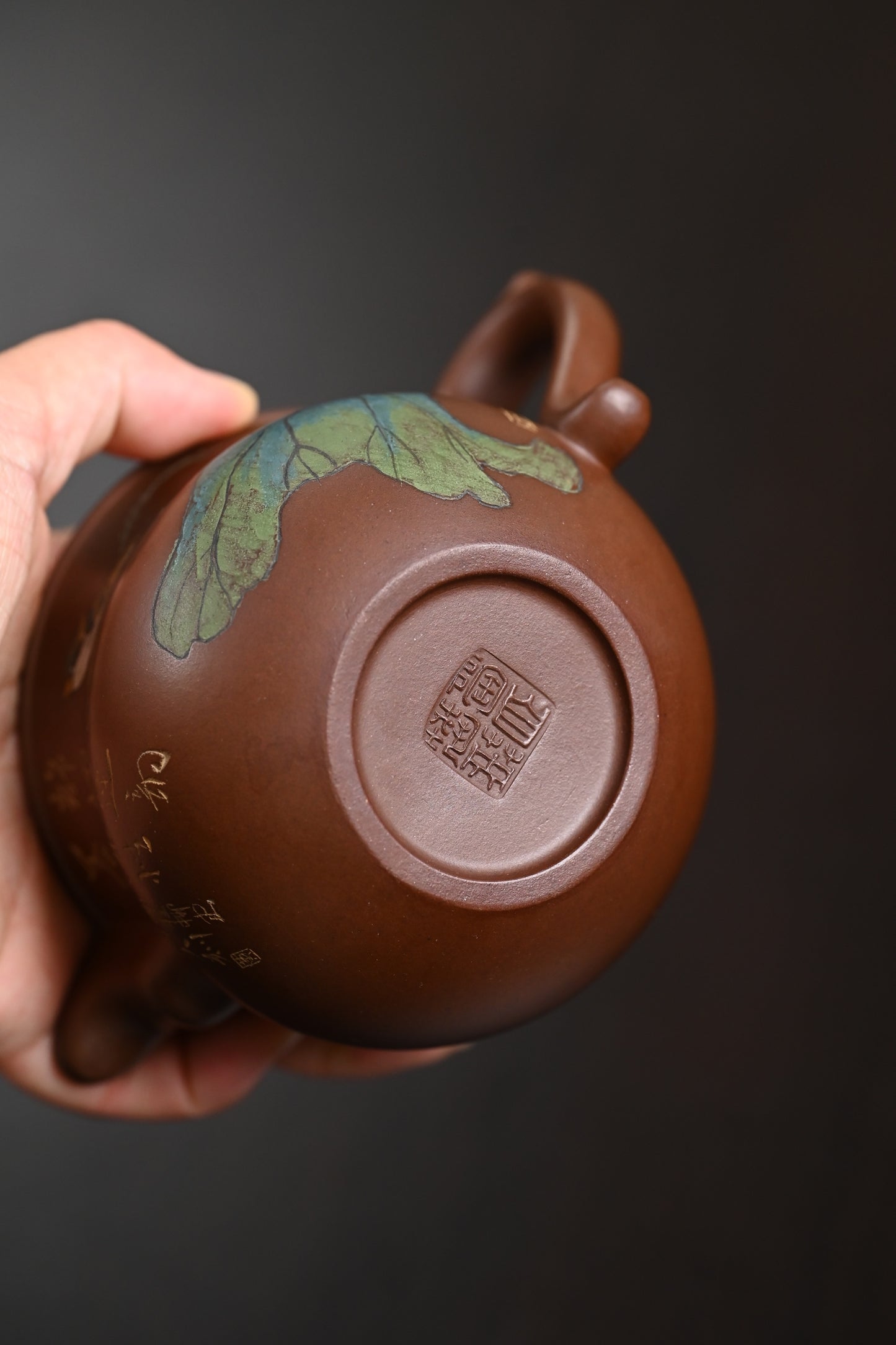 研高· 『悟道』 一厂老紫泥·容量300cc·13孔出水·黄自英(研究员级高级工艺美术师)