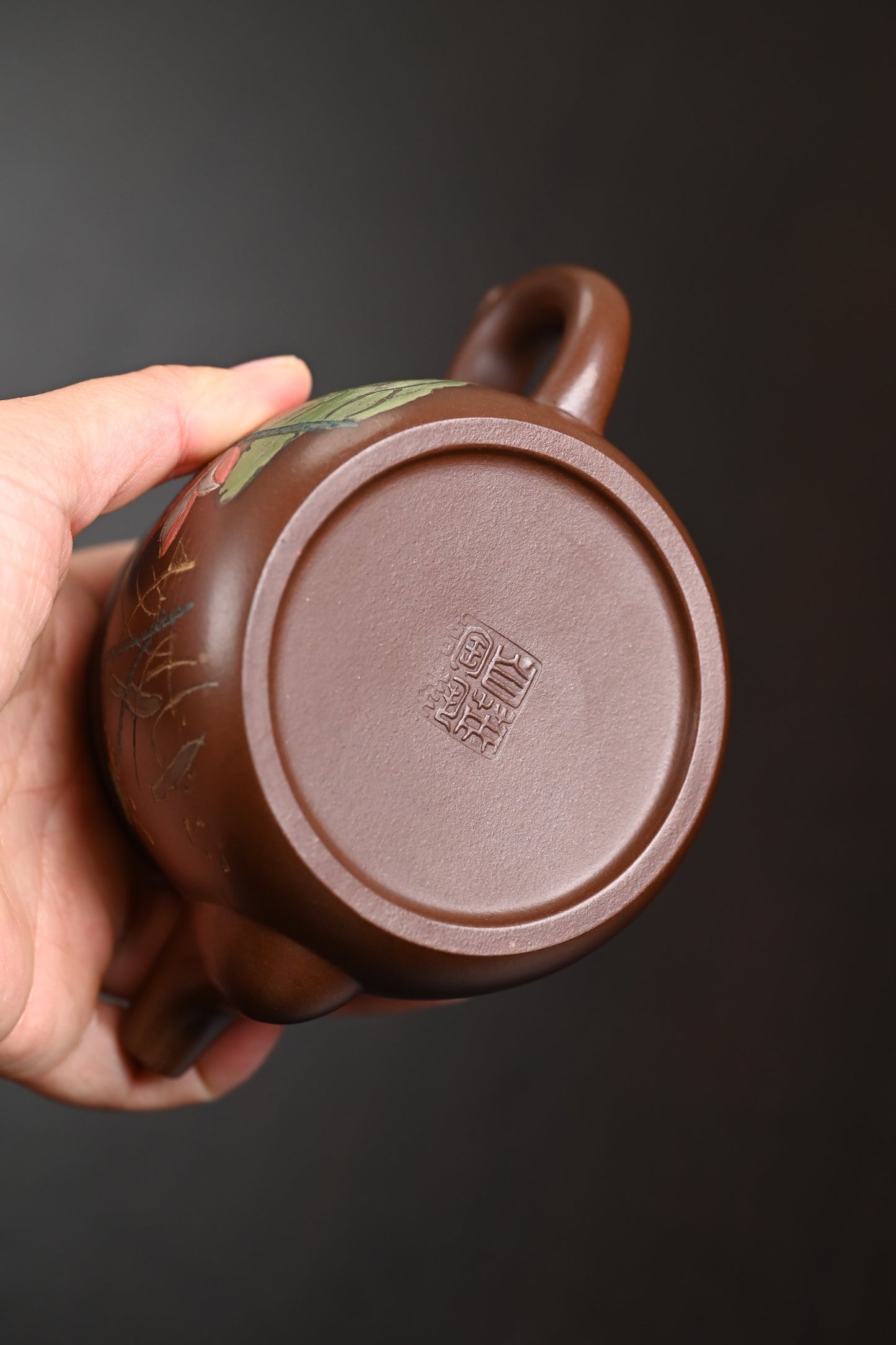 研高· 『祥瑞』 一厂老紫泥·容量250cc·19孔出水·黄自英(研究员级高级工艺美术师)