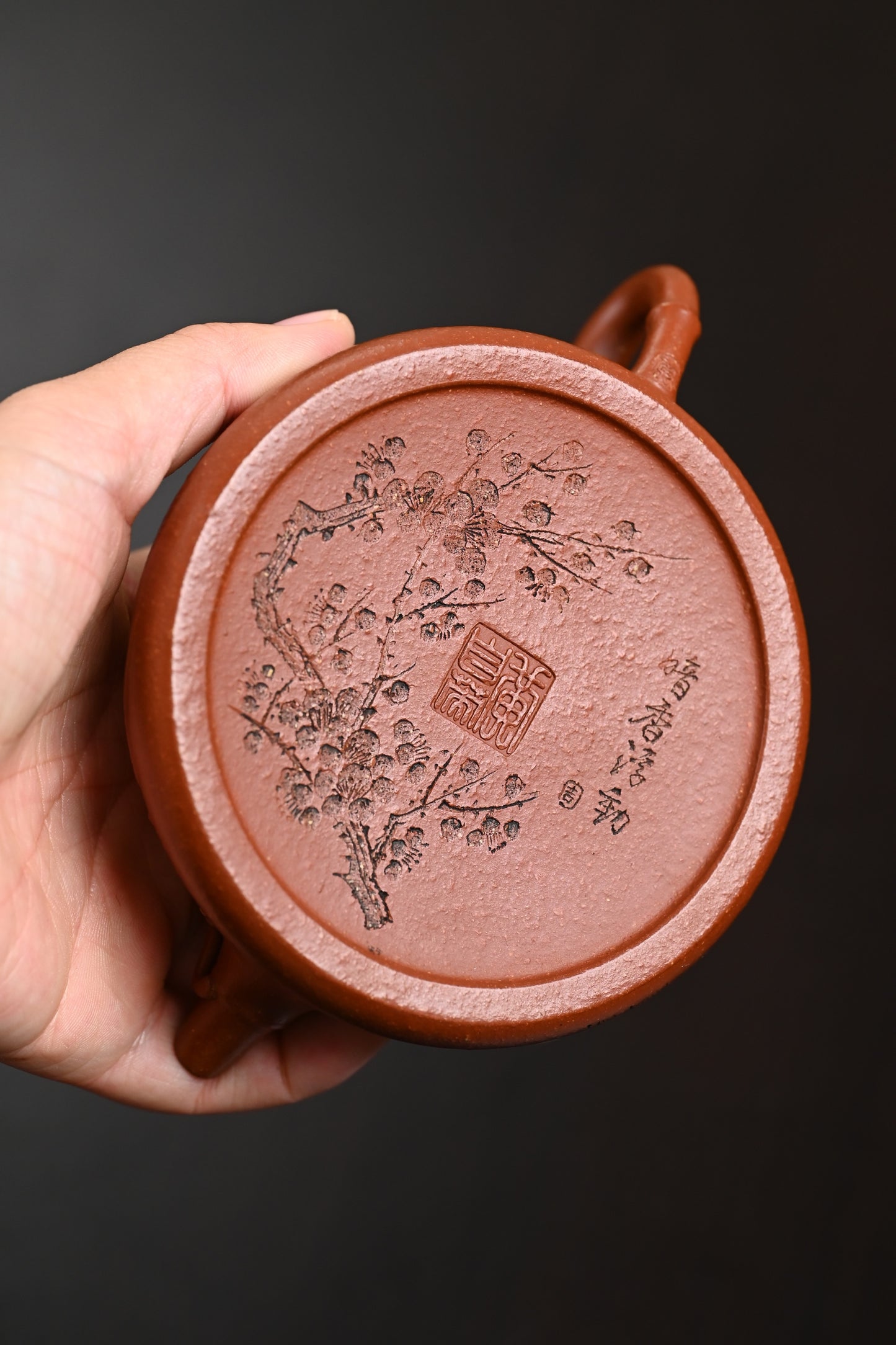 研高· 『竹瓢』 沉香段·容量200cc·7孔出水·黄自英(研究员级高级工艺美术师)