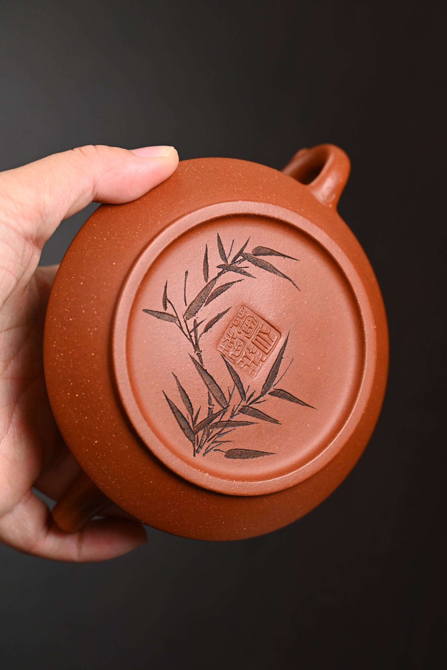 研高· 『柱础』 沉香段·容量230cc·7孔出水·黄自英(研究员级高级工艺美术师)