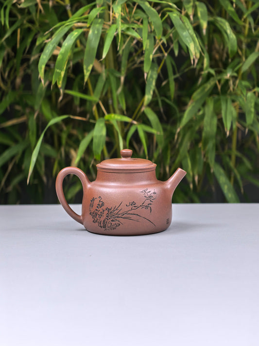 李昌鸿福利🧧紫砂泰斗传承·双国大师匠心之作【清香壶】家藏原矿优质老紫泥 180cc