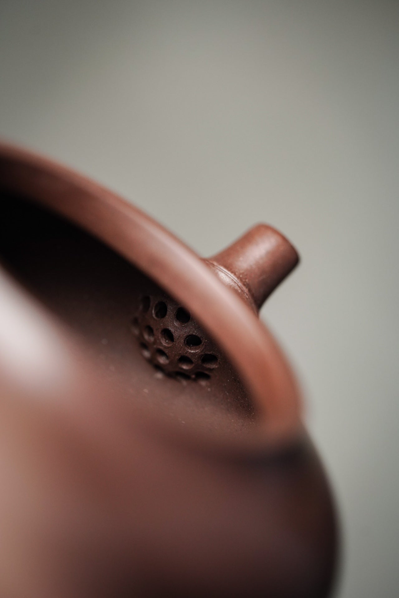 【渔翁独钓】极品紫泥~260Cc~内推14孔出水