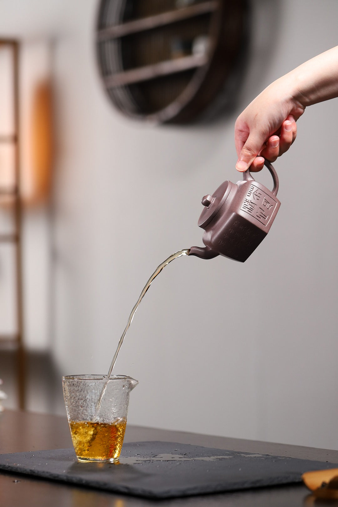 【六方清趣】 泥料 原矿青灰泥 容量 300cc 孔数 7孔