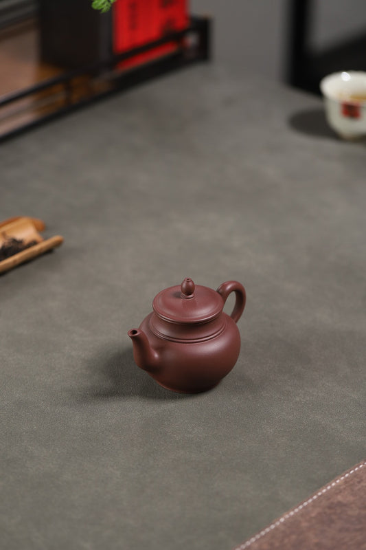 【宫灯】范俊华(国家级工艺美术师) 原矿紫泥 容量130cc 孔数9孔