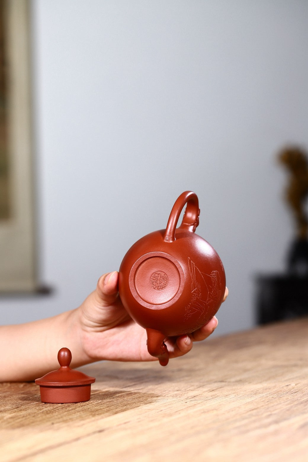 红皮龙佳作【游龙戏珠】320cc 小巧而不失大气